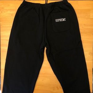 supreme x champion sweatpants